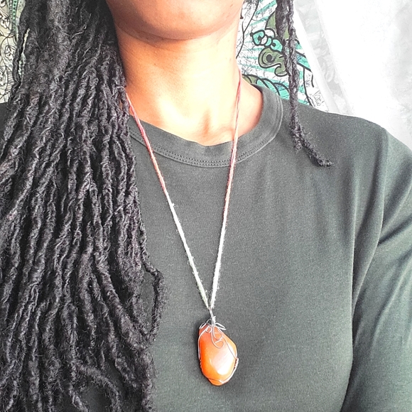 Carnelian Pendant - Picture 1 of 7